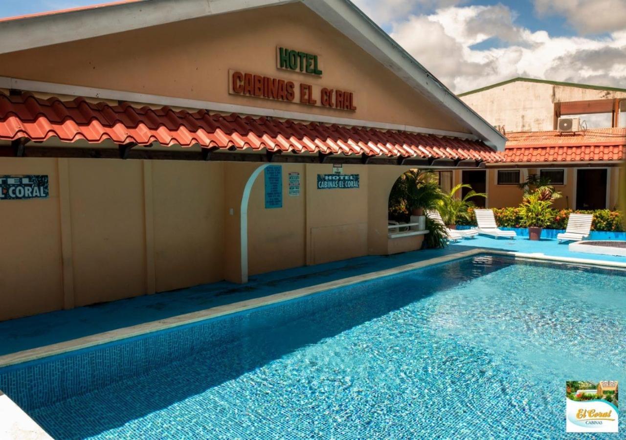 Hotel Y Cabinas El Coral Jacó Buitenkant foto